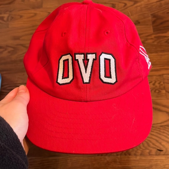 OVO Other - Red OVO vintage hat